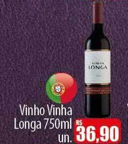 Proença Supermercados Vinho Vinha Longa oferta