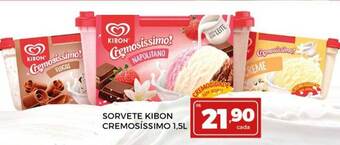 Supermercados Avenida Sorvete Kibon Cremosíssimo oferta