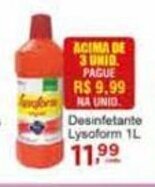 Rossi Supermercado Desinfetante Lysoform 1L oferta