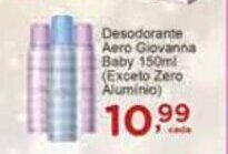 Rossi Supermercado Desodorante Aero Giovanna Baby 150ml oferta