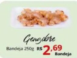Gengibre Bandeja 250g
