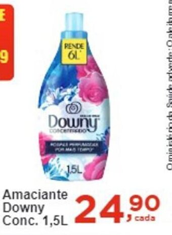 Rossi Supermercado Amaciante Downy Conc. 1.5L oferta