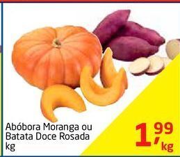 Tenda Atacado Abóbora moranga ou batata doce rosada kg oferta