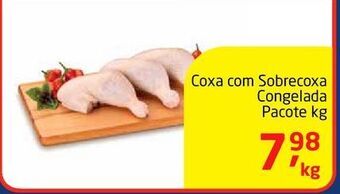 Tenda Atacado Coxa com sobrecoxa congelada pacote kg oferta