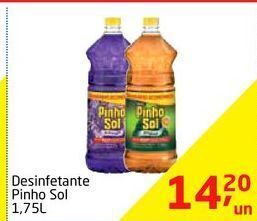 Tenda Atacado Desinfetante pinho sol 1,75l oferta