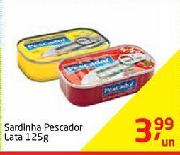 Sardinha pescador lata 125g