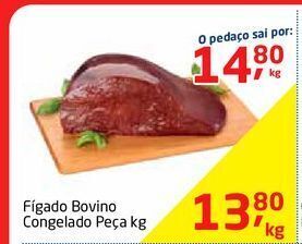 Tenda Atacado Fígado bovino congelado peça kg oferta