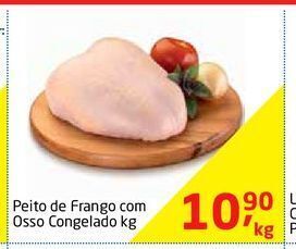 Tenda Atacado Peito de frango com osso congelado kg oferta
