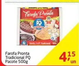Farofa pronta tradicional pq pacote 500g
