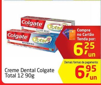 Tenda Atacado Creme dental colgate total 12 90g oferta