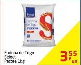 Tenda Atacado Farinha de trigo select pacote 1kg oferta