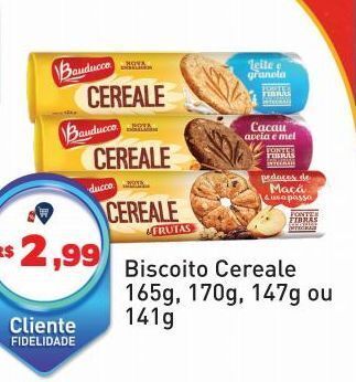 Tonin Superatacado Biscoito cereale 165g, 170g, 147g ou 141g oferta