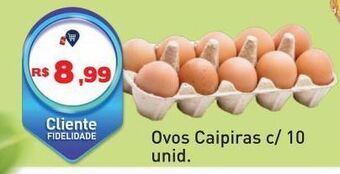 Tonin Superatacado Ovos caipiras c/ 10 unid. oferta