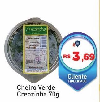 Tonin Superatacado Cheiro verde creozinha 70g oferta
