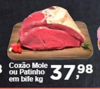 Rossi Supermercado Coxao Mole ou Patinho Em Bife 1kg oferta