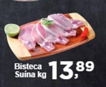 Rossi Supermercado Bisteca Suina 1kg oferta