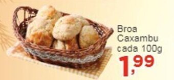 Rossi Supermercado Broa Caxambu cada 100g oferta