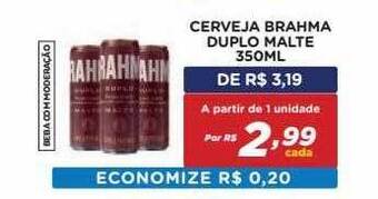 Cerveja Brahma Duplo Malte