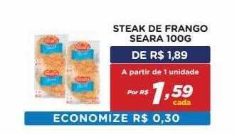 Bahamas Mix Steak De Frango Seara oferta