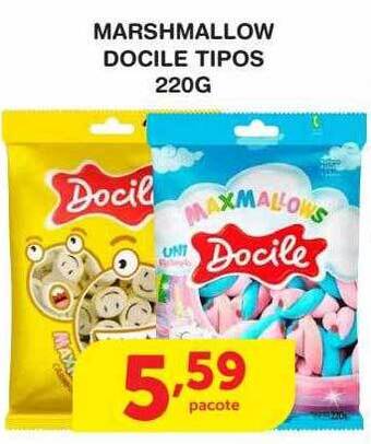 Roldão Marshmallow Docile Tipos oferta