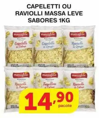 Roldão Capeletti Ou Raviolli Massa oferta