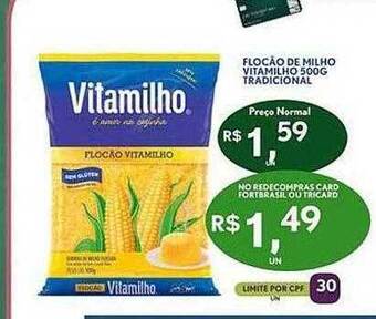 Rede Compras Flocão De Milho Vitamilho Tradicional oferta