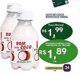 Rede Compras Leite De Coco Bomcoco oferta
