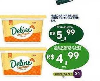 Margarina Deline Cremosa Com Sal