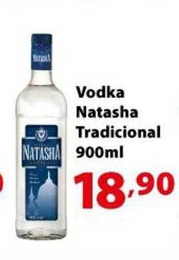 Supermercados Tischler Vodka Natasha Tradicional oferta