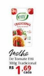 Ricoy Supermercados Molho de Tomate Etti 300g Tradicional oferta