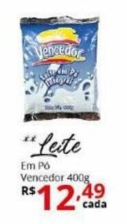 Ricoy Supermercados Leite em po Vencedor 400g oferta