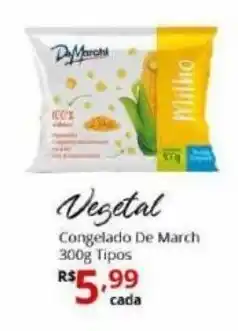 Ricoy Supermercados Vegetal Congelado de March 300g tipos oferta
