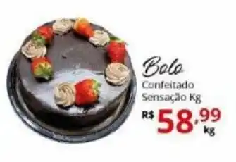 Bolo Confeitado Sensacao 1kg
