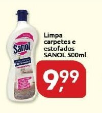 Supermercados Nori Limpa Carpetes e Estofados Sanol 500ml oferta