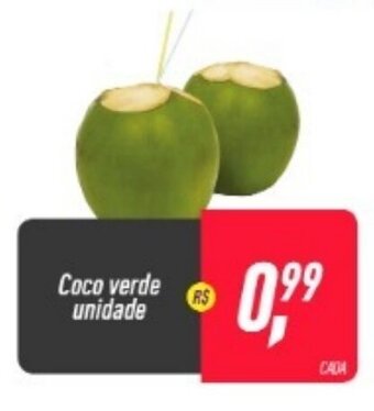 Frangolândia Coco verde unidade oferta