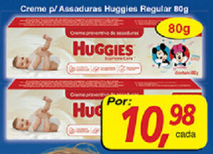 Supermercados Guanabara Creme p/ Assaduras Huggies Regular 80g oferta
