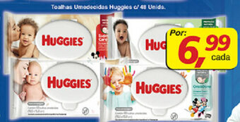 Supermercados Guanabara Toalhas Umedecidas Huggies c/48 unids. oferta
