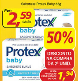 Supermercados Guanabara Sabonete Protex Baby 85g oferta