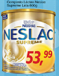 Supermercados Guanabara Composto Lacteo Neslac Supreme Lata 800g oferta