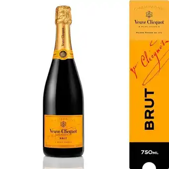 Pão de Açúcar Champagne francês branco brut veuve clicquot pinot noir pinot meunier chardonnay reims garrafa 750ml oferta