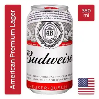 Supermercado Precito Cerveja budweiser american lager lata 350ml oferta