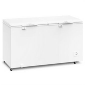 Novo Mundo Freezer horizontal electrolux 2 tampas, 513l, turbo freezer, branco - h550 oferta