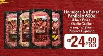 Supermercados Rondon Linguiça Na Brasa Perdigão oferta
