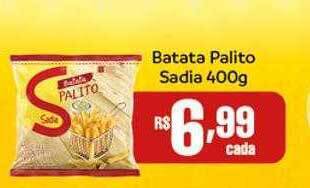 Supermercados Rondon Batata Palito Sadia oferta