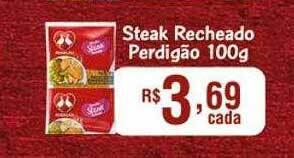 Supermercados Rondon Steak Recheado Perdigão oferta