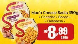 Supermercados Rondon Mac'n Cheese Sadia oferta