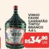 Supermercados Myatã Vinho Favin Garrafão Tinto Branco oferta