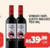 Supermercados Myatã Vinho Imp. Gato Negro oferta