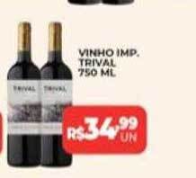 Supermercados Myatã Vinho Imp. Trival oferta