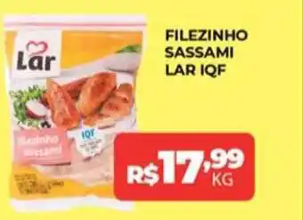 Supermercados Myatã Filezinho Sassami Lar Iqf oferta